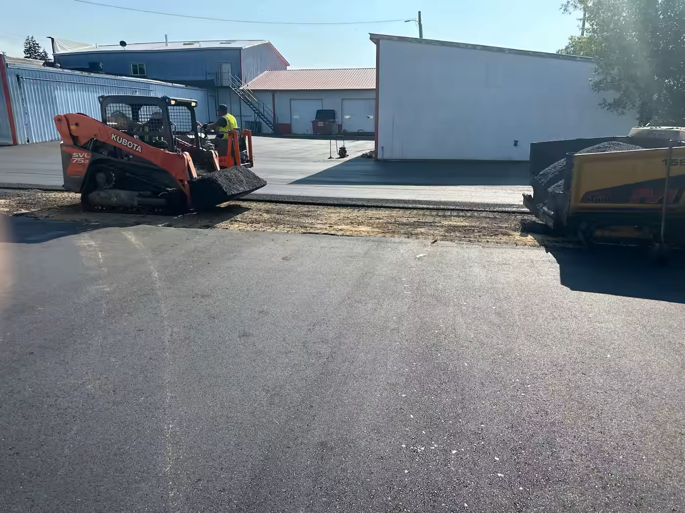 Recent paving project by Copper Canyon Paving